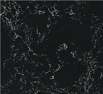 Black Crystal Panel Calacatta Artificial Stone Slabs