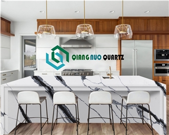 Chinese Giant Pandas Are White In Color Quartz Kitchen Worktops