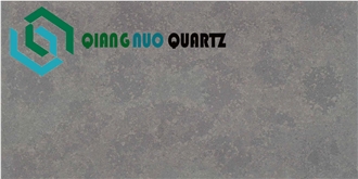 Dark Gray Texture Resistant To Dirt Calacatta Quartz Slabs