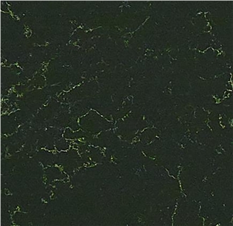 Dark Green High-End Dirt Resistant Calacatta Quartz Slabs