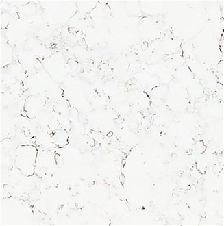 Fine Black Gold Texture Polished Calacatta Quartz Slabs