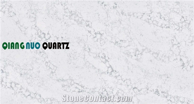 Gray Cotton Pattern Calacatta Artificial Stone Slabs