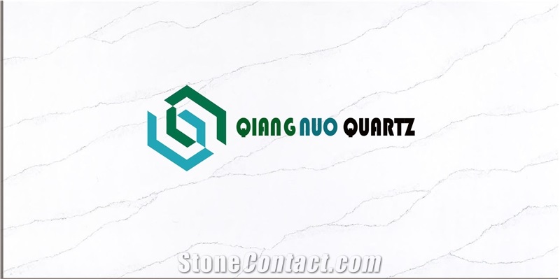 Pure White Matte Calacatta Quartz Kitchen Countertop