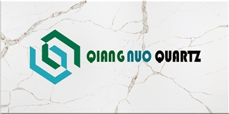 Scattered White Classic Polished Quartz Kitchen Countertop