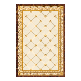 Marble Water-Jet Inlay Floor Medallions For Hotel Corridor