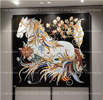 Water-Jet Marble Home Decor Wall Panels Home Decor Products