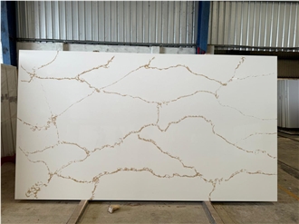 Golden Roots Quartz Slabs