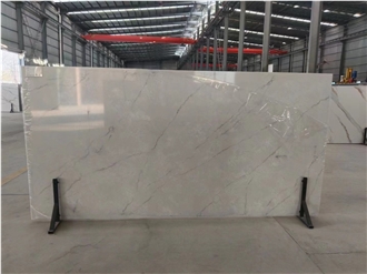 Artificial Stone Calacatta White Series Quartz Slabs