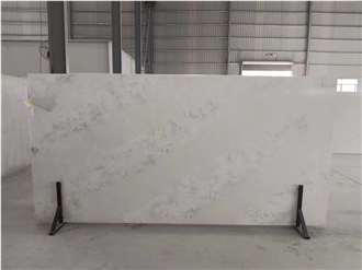 Artificial Stone Calacatta White Series Quartz Slabs