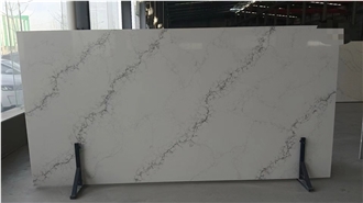 Artificial Stone Calacatta White Series Quartz Slabs