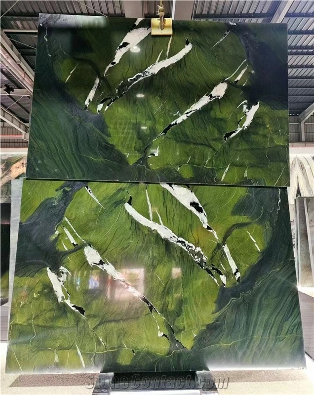 Avocatus Quartzite Verde Green Stone Slab For Wall Tiles
