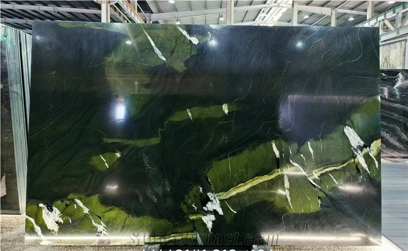 Avocatus Quartzite Verde Green Stone Slab For Wall Tiles
