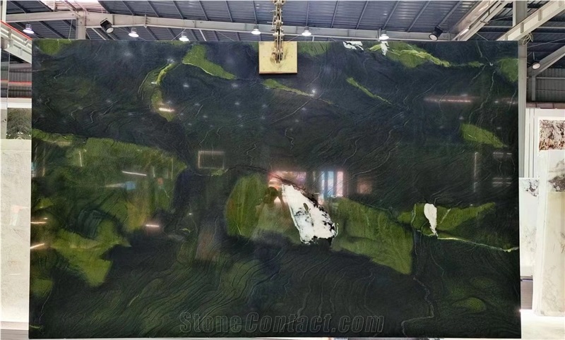 Avocatus Quartzite Verde Green Stone Slab For Wall Tiles