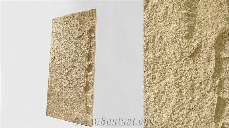 Faux Split Face Culture Stone PU Split Stone Siding