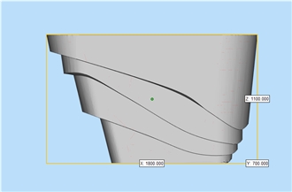 Modern Minimalist Curved Boat Reception Desk