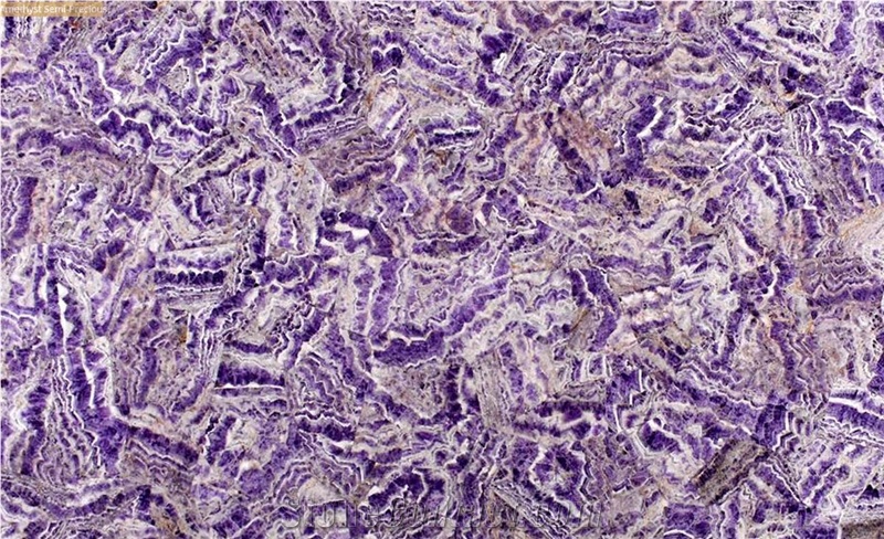 Amethyst Semi-Precious Stone Slabs