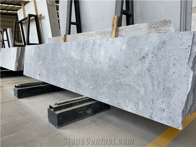 Cloudy Moon Blue Granite Slabs
