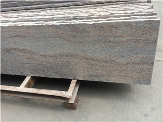 Cloudy Moon Red Granite Slabs