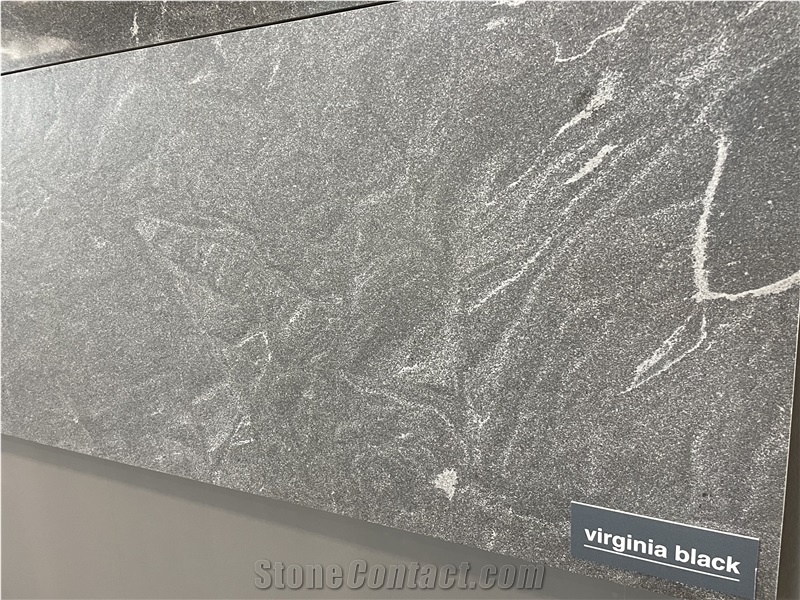 Virginia Black Granite Polished Slabs