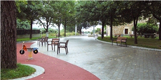 Granito Roriz Gray Granite Cobble Stone, Pavement