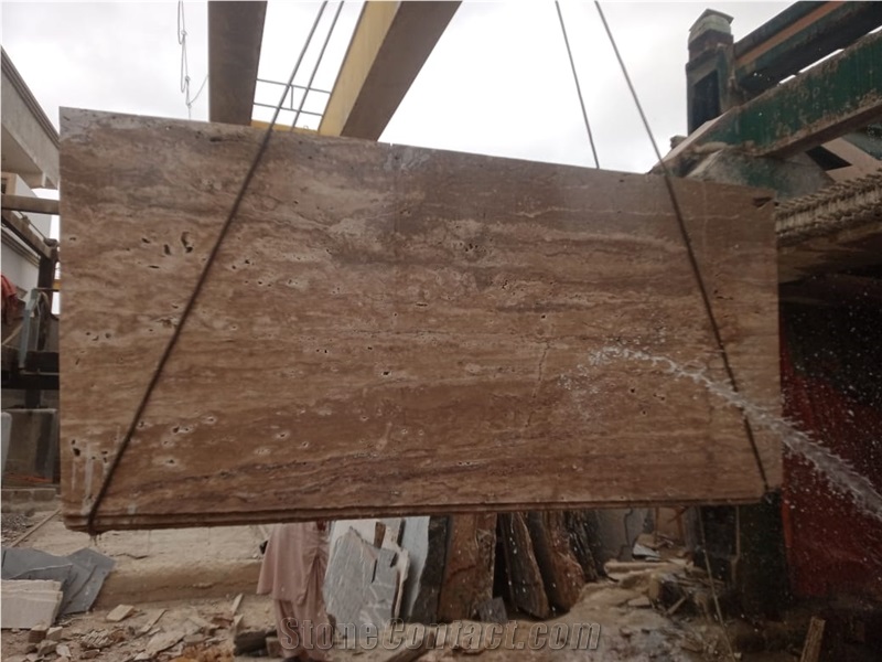 Noce Travertine Slabs