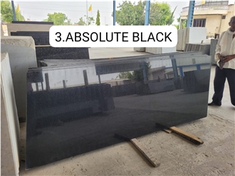 Absolute Black Granite Slabs