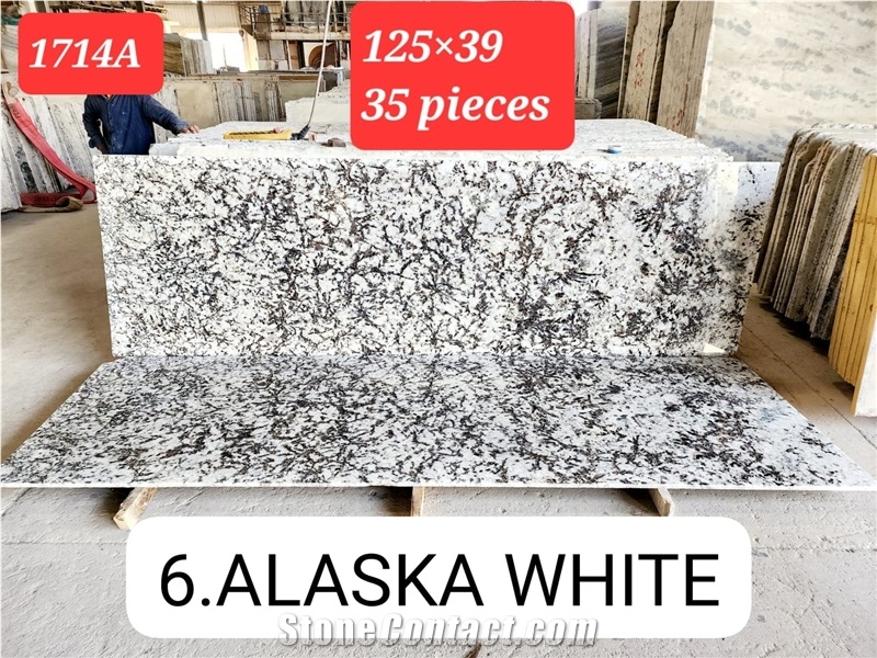Alaska White Granite Slabs