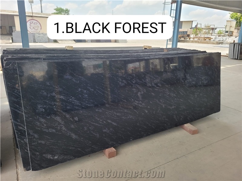 Black Forest Granite Slabs