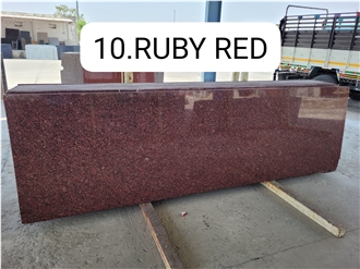 Ruby Red Granite Slabs
