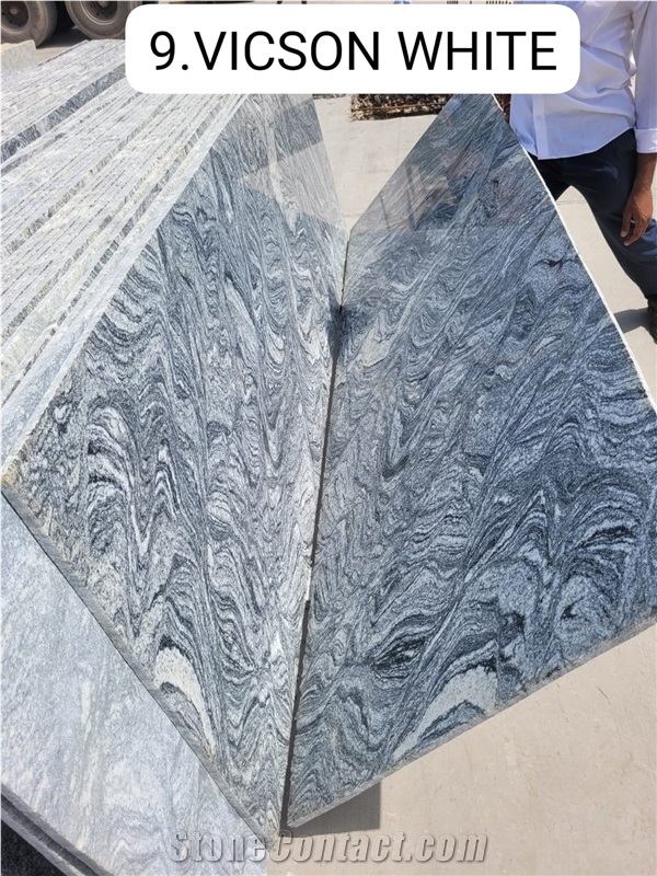 Viscont White Granite Slabs