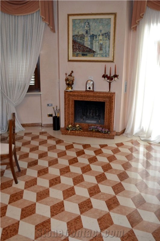 Pietra Di Prun Rosa Stone Fireplaces