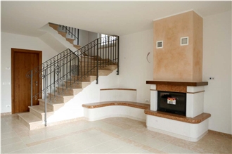 Pietra Di Prun Rosa Stone Fireplaces