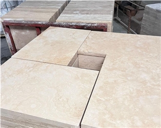 Premium Select Light Ivory Travertine Tiles