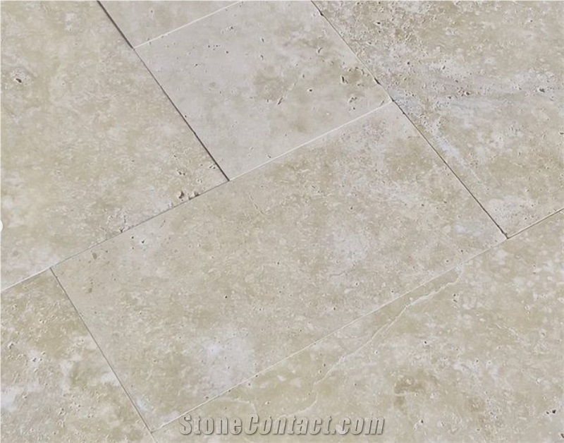 Premium Select Light Ivory Travertine Tiles