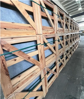 Premium Select Tahoe Blue Leather Marble Tiles
