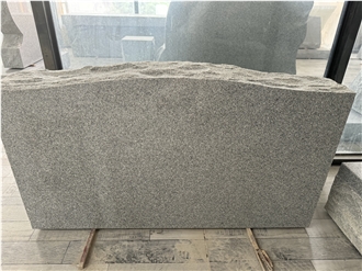 G633 Granite Tombstone 26'' X 28'' X 6''