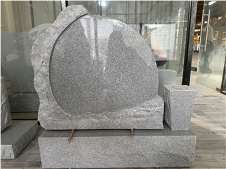 G633 Granite Tombstone 26'' X 28'' X 6''