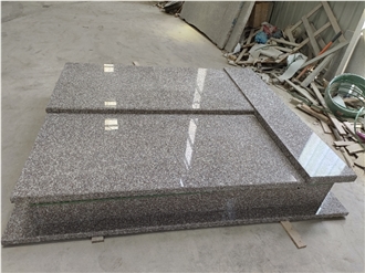 G664 Bain Brook Brown Granite Tombstone 120X250cm