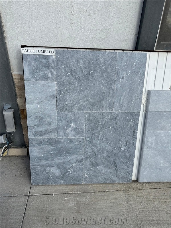 Afyon Gray Marble French Pattern