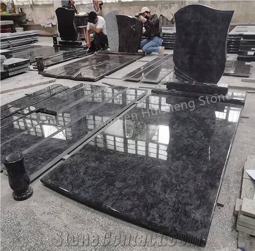 Bahama Blue Granite  Monument/Tombstone/Headstone