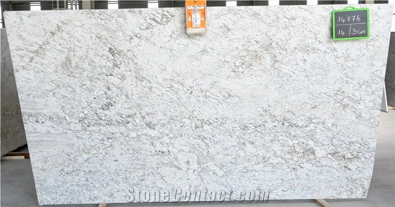 Aspen White Granite  Slabs