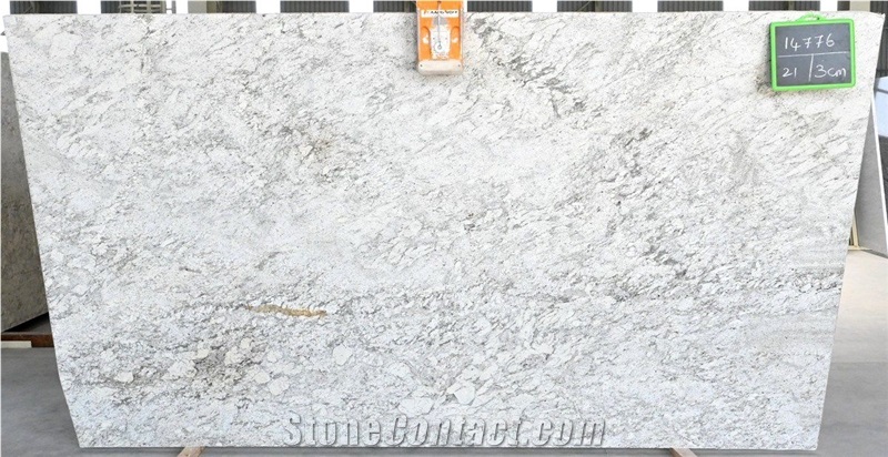 Aspen White Granite  Slabs