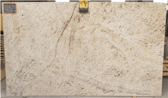 Ivory Brown Granite Slabs