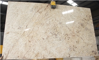 Ivory Brown Granite Slabs