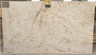 Ivory Brown Granite Slabs