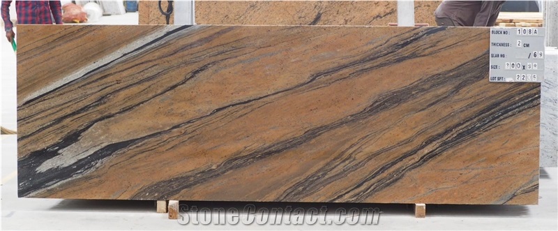 Prada Gold Granite  Slabs