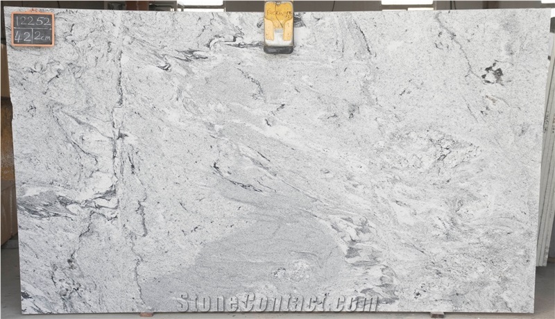 Viskont White Granite Slabs Tiles