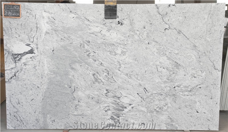 Viskont White Granite Slabs Tiles