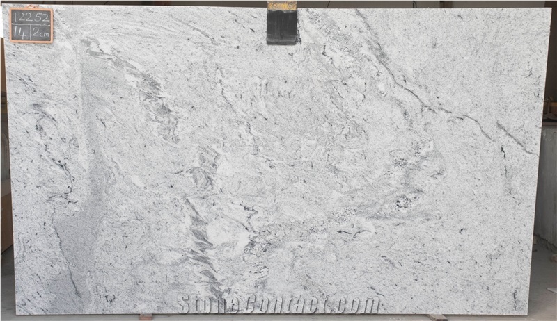 Viskont White Granite Slabs Tiles