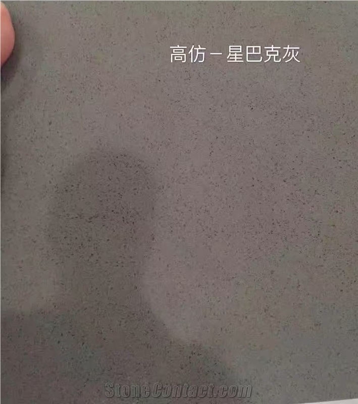 Pure Black Artificial Marble Composite Stone Panels